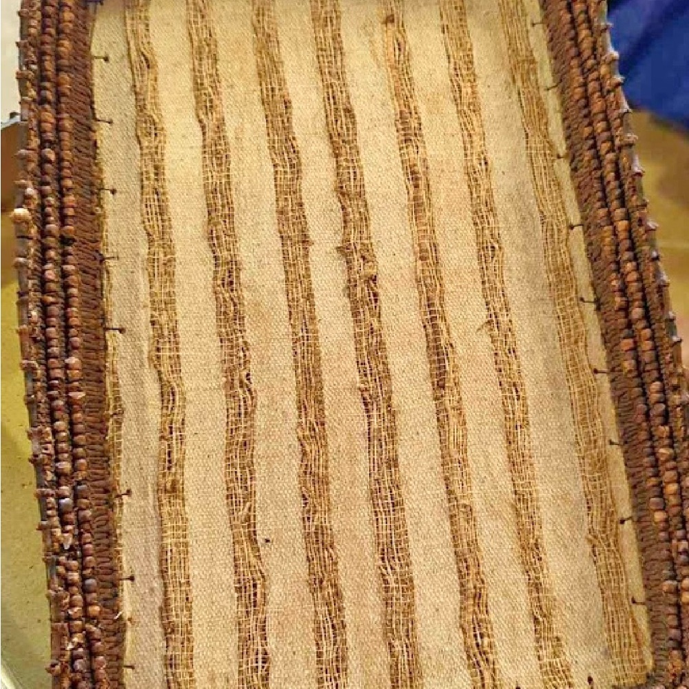 A Handmade Resin tray from Indonesia.